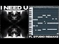 How "i need u" by Ken Carson was made (FL Studio remake)