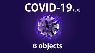 Level with 6 objects! WITHOUT SCALE HACK. Geometry Dash [Read Description] "COVID-19 (3.0)"