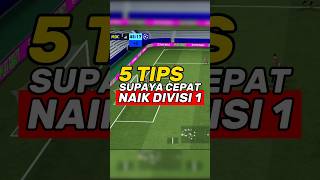 5 tips to quickly move up to Division 1 in efootball