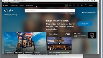 Sign in to Xfinity Comcast Email Account or Voicemail