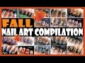 FALL NAIL ART COMPILATION | MELINEY HOW TO THANKS GIVING AUTUMN DESIGN TUTORIALS