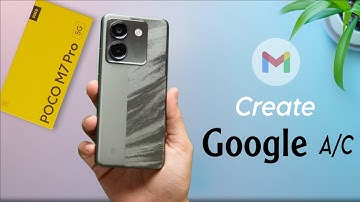How to Create Google Account on Poco M7 Pro ⚡ Add Gmail ID on Poco M7 Pro