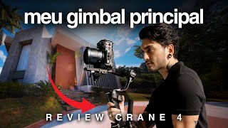 Por que eu uso esse Gimbal? (CRANE 4 - REVIEW)