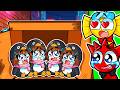 La TRISTE HISTORIA de GUGU GAGA PENGUIN en la VIDA REAL!