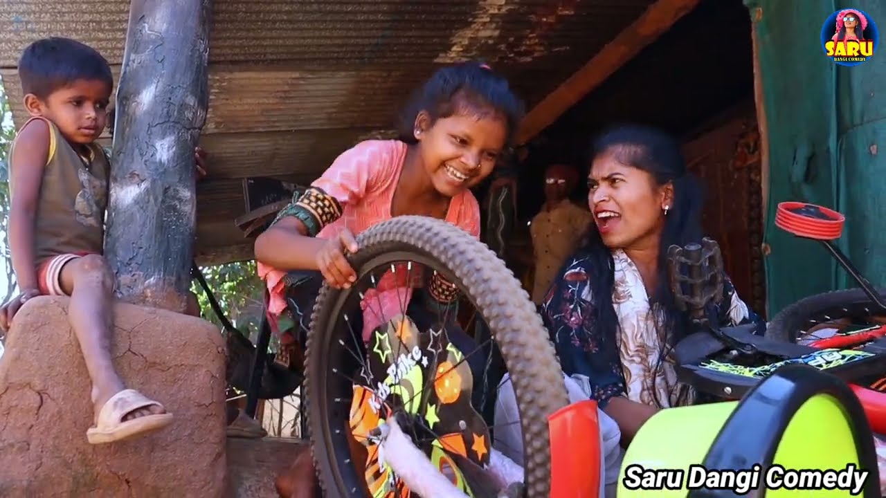 Я забыл отца перед девушкой 😂 Chokari Saame Baapne Bhuli Giya 🤣 Gujarati Comedy Video Funny Video