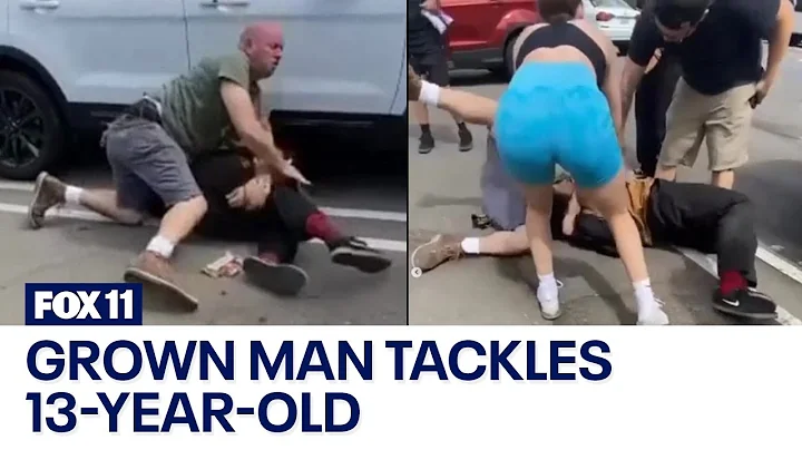 VIDEO: Grown man fights 13-year-old boy in Valencia