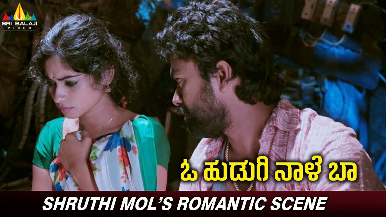 Shruthi Mol's Romantic Scene | O Hudugi Nale Baa | Kannada Latest Dubbed Movie Scenes