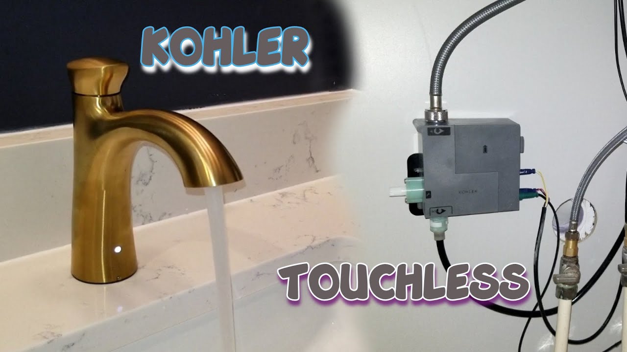 KOHLER Willamette touchless brushed gold YouTube