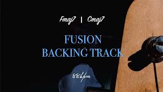 Video thumbnail of "【Fusion Backing Track】in C major"