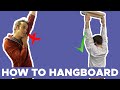 How to Hang Board + Building POWER in your climbing || Ft Tom Randall
