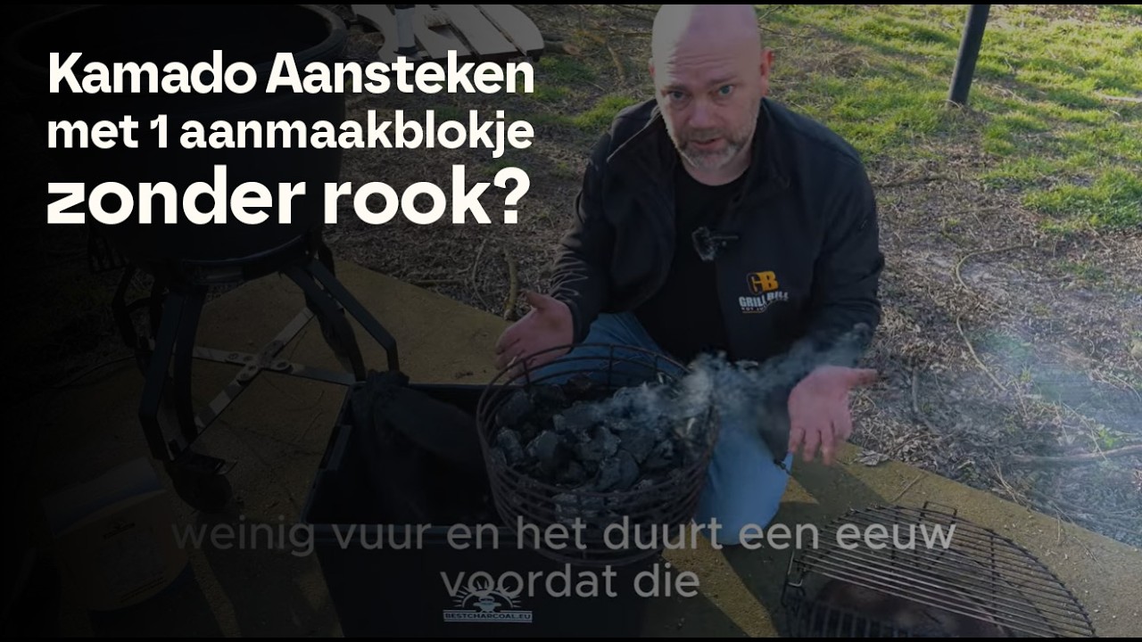 Kamado aansteken voor beginners én Pro's! Zo doe je dat veilig & snel