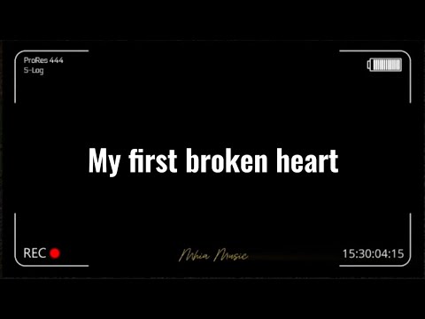 My first broken heart by Mhia | with lyrics