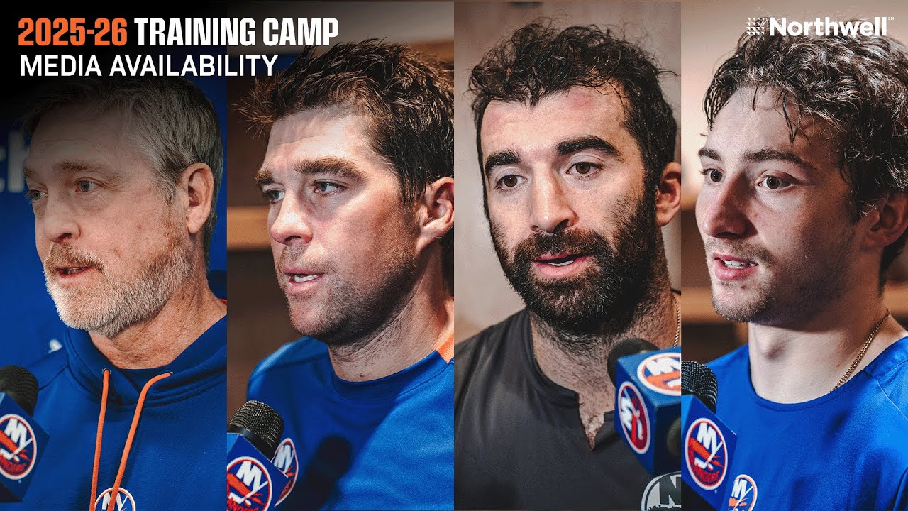 Pregame Media Availability | 9/25/25 | Preseason at NYR - YouTube
