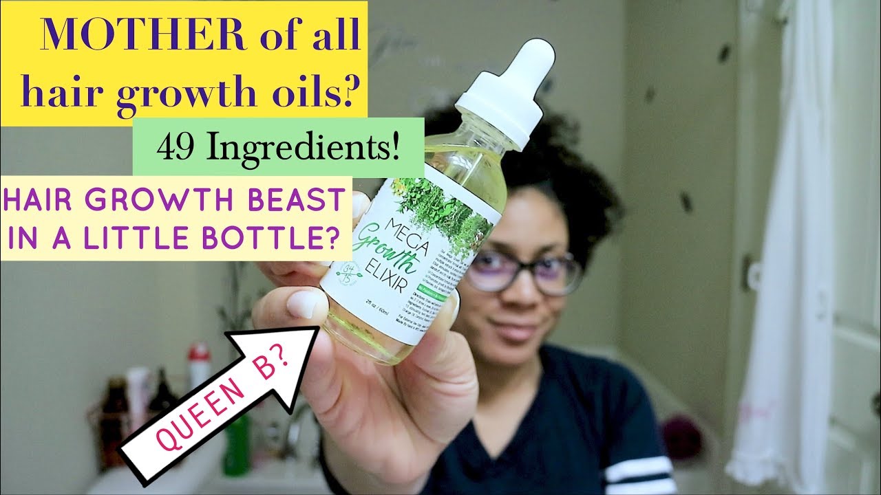 ⭐Natural Sister's Mega Growth Elixir Hair Growth Oil For Natural Hair