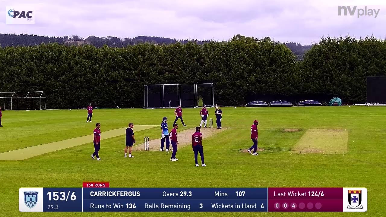 Carrickfergus Cricket Club 3rd XI vs Cooke Collegians Cricket Club  3rdXI - NCU Junior League 8
