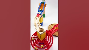 Suck the Colors ASMR | Soft Cups Color Sorting with Wood Balls & Bowl #relax