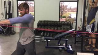 Standing band twists