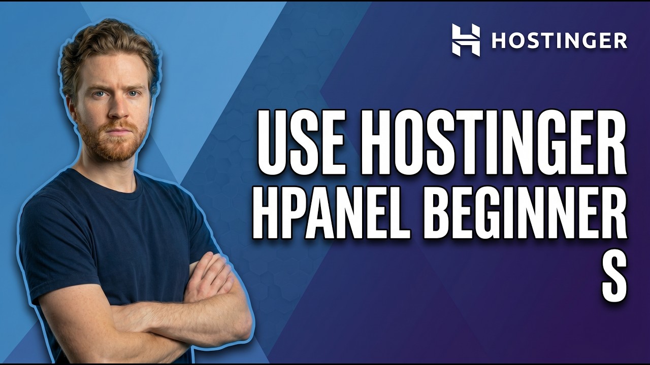 How To Use Hostinger HPanel (Beginner’s Easy Guide) - YouTube