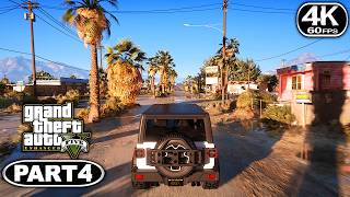 Grand Theft Auto V Enhanced Edition Gameplay Walkthrough Part 4 - PC 4K 60FPS No Commentary