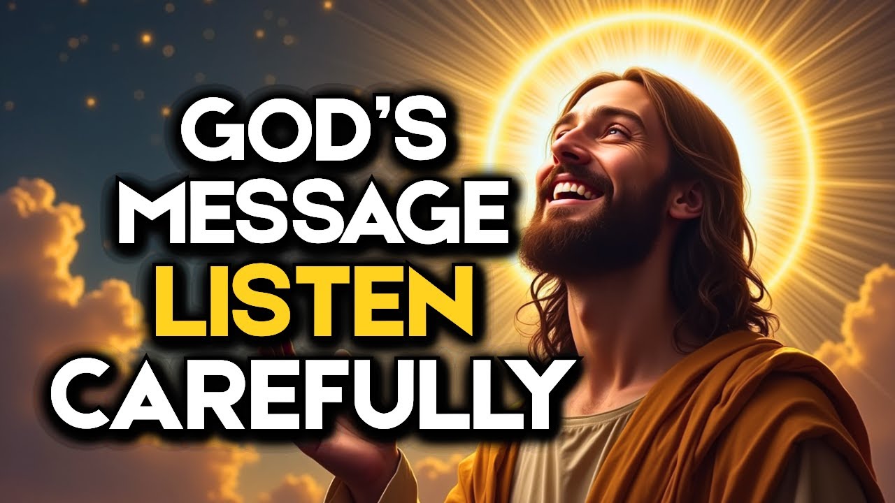 ⚡ GOD SAYS "GOD'S MESSAGE — LISTEN CAREFULLY" GOD GOD'S MESSAGE NOW