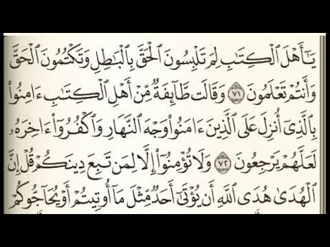 الصفحة 59 سورة آل عمران الشيخ فارس عباد الصفحة التالية وصف الفيديو