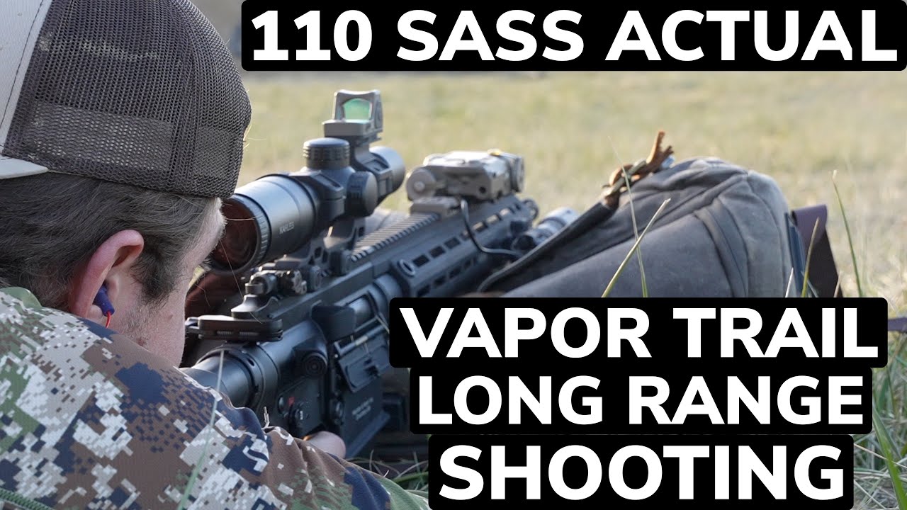 BULLET VAPOR TRAILODDLY SATISFYINGLONG RANGE SHOOTING YouTube