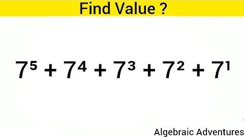 Japanese Maths Olympiad Question | Simplification Question