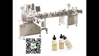 Gorilla Bottle Filling Machines For Malaysian Client 60Ml Chubby Bottle Filler Tightening Machine