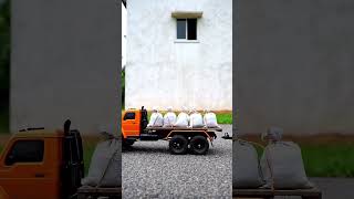 Can this 6-Wheel RC Cargo Truck Deliver the Heavy Load? #shorts #rc #truck