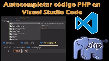 AUTOCOMPLETAR CÓDIGO PHP EN VISUAL STUDIO CODE