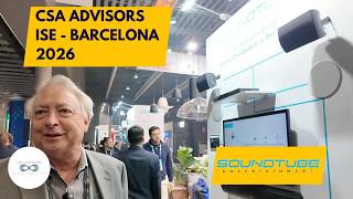 SoundTube Entertainment Commercial Speaker Solutions at ISE Barcelona 2026 with CSA Advisors, Inc.