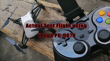 Actual Test Flight using iPega PG-9078