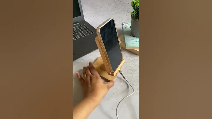 Decker - Wooden Mobile Stand by Ebony Woodcrafts