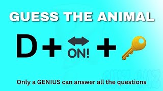 Guess The ANIMAL By Emoji Challenge! 🦁🐘🦓| Emoji Quiz