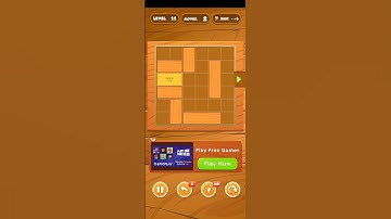 WOOD BLOCK PUZZLE 11LELVEL IN BEGINER