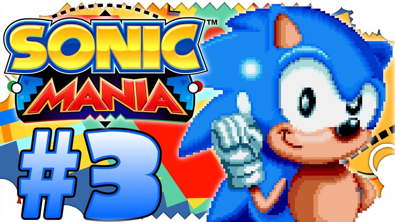 Sonic Mania - 100% (All Chaos Emeralds) Walkthrough Part 3