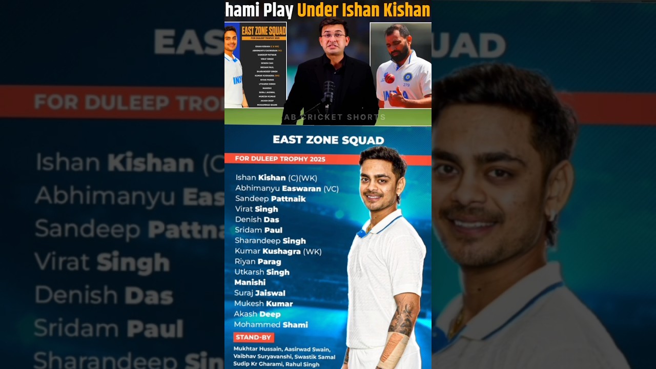 Duleep Trophy 2025: East Zone squad 🔥 