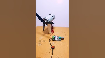 Testing a HIGH SPEED 775 DC Motor Fan #motorbuilding #scienceexperiment #dcmotor #shorts #tech
