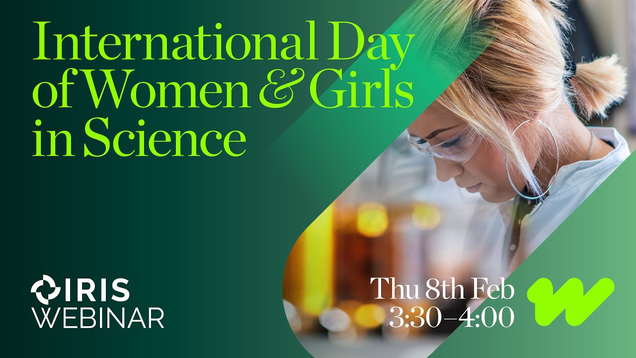 IRIS Women and Girls in Science webinar