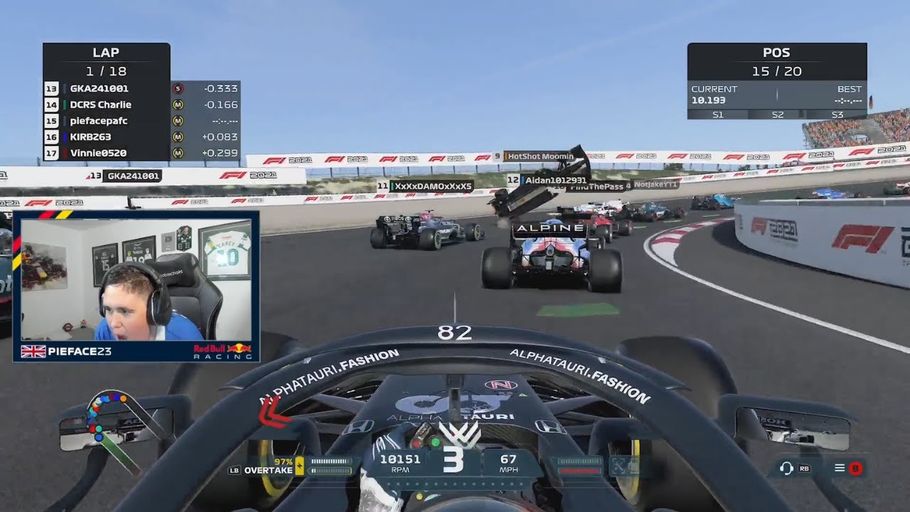 The funniest CRASH yet on F1 2021