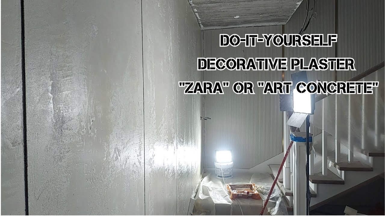 Decorative plaster "ZARA" or "Art concrete"