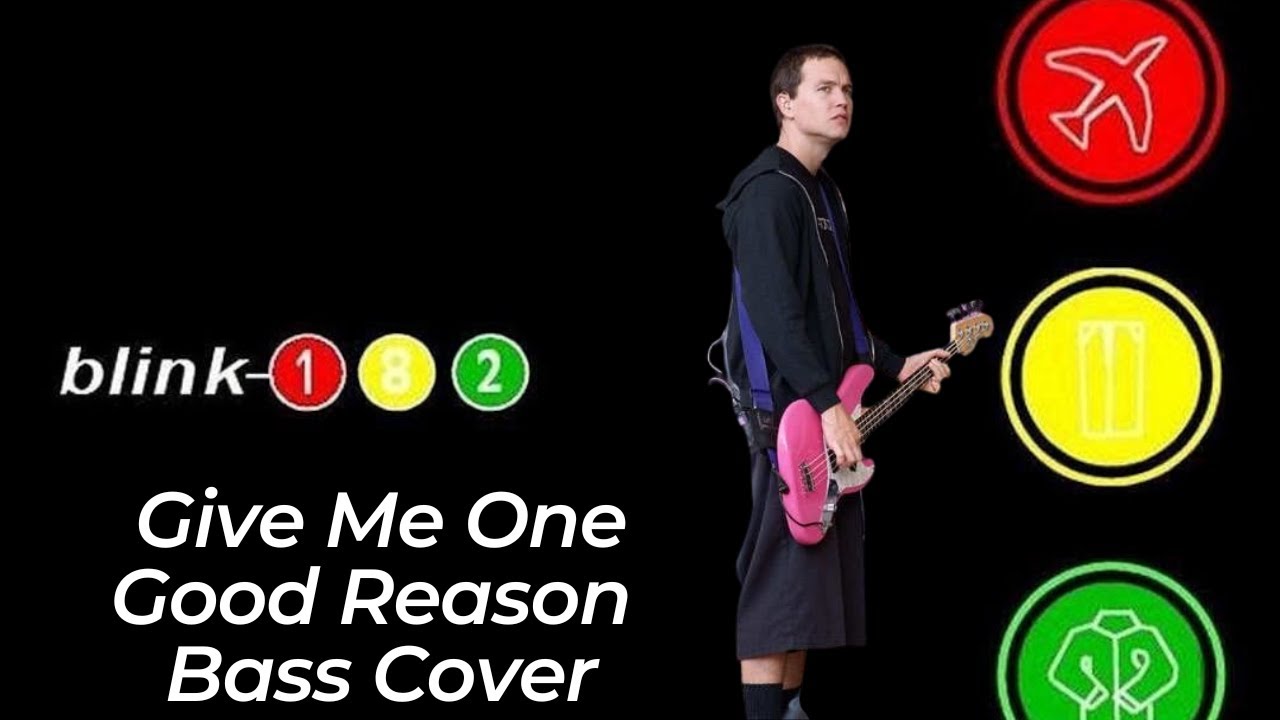 Blink 182 - Give Me One Good Reason Bass Cover - YouTube