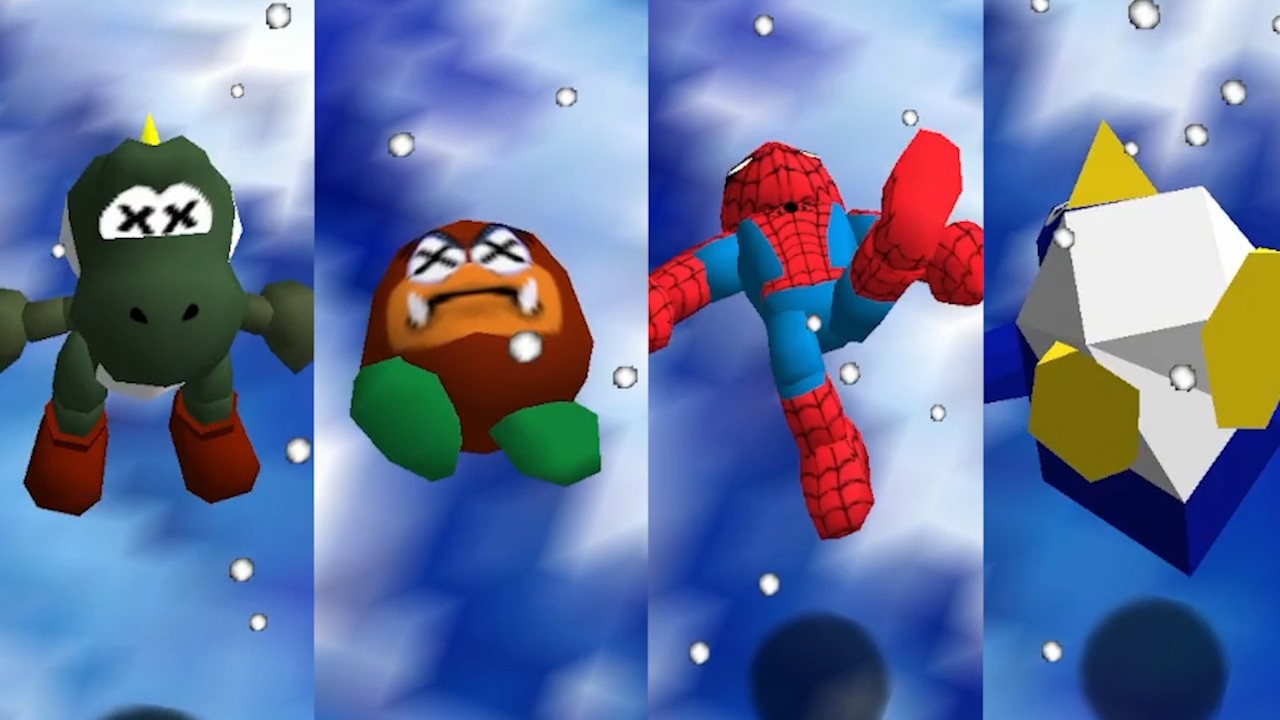 New Animations from all Characters falling in Ice Water