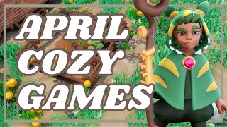 16 BEST April New COZY Game Release - Switch, PC, Xbox, PlayStation