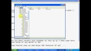 Convert winxp (sp2) into winxp (sp3) with just few clicks
