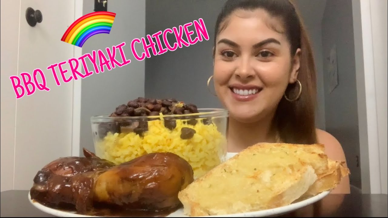 BBQ TERIYAKI CHICKEN MUKBANG | Homosexuality a Sin?? 🌈 #food #mukbang #foodie #eatingshow #asmr