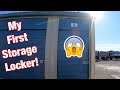 I Bought My FIRST Abandoned STORAGE UNIT! What Treasures Will I find Inside?