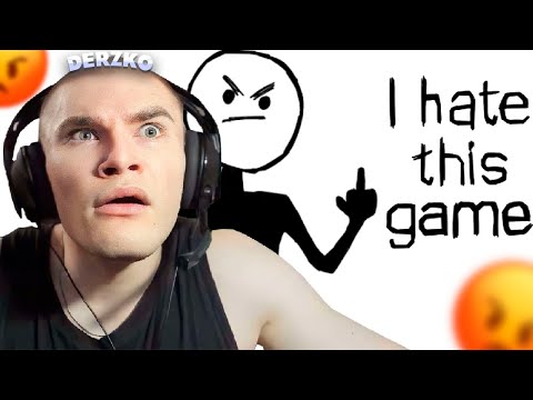 Видео: DERZKO НЕНАВИДИТ ЭТУ ИГРУ | ДЕРЗКО69 "I hate this game"