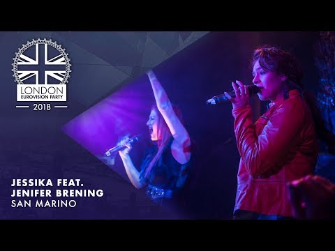 Jessika & Jenifer Brening - Who We Are - SAN MARINO | LIVE | OFFICIAL | 2018 London Eurovision Party