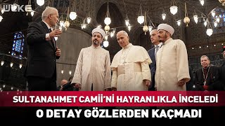 Papayı Sultanahmet Camiinde Etkileyen Olay O Anları Bu Sözlerle Anlattı...
